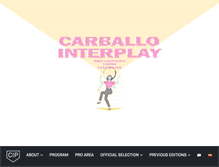 Tablet Screenshot of carballointerplay.com